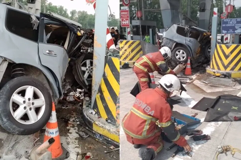 Kemalangan di plaza tol di Selangor, bayi maut
