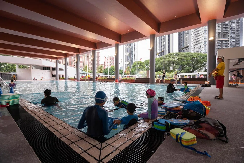 KEMUDAHAN DIPERLUAS: kolam renang baru di Pusat Sukan Delta 