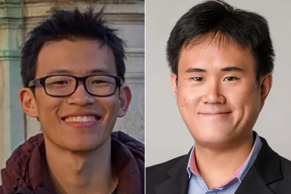 Encik Kenneth Tiong (kiri) dan Encik Jackson Au telah dilihat di sesi lawatan dan beberapa acara pada 2024 bersama AP Aljunied.