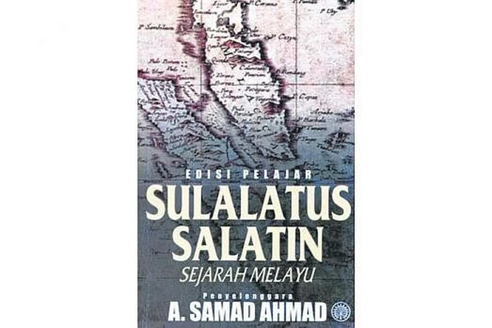 TUN SERI LANANG: Pengarang Sulalatus Salatin (gambar) - Lukisan ihsan Yayasan Karyawan dan buku terbitan DBP Malaysia.