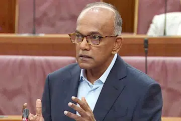 ENCIK K. SHANMUGAM: Turut menyampaikan ucapan di Parlimen kelmarin berhubung Seksyen 377A.