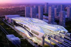 MINAT PULIHKAN PROJEK HSR: Datuk Mustapa (gambar sisipan) berkata cadangan rundingan semula projek HSR KL-Singapura telah dibangkitkan dalam pertemuan antara Perdana Menteri Malaysia, Datuk Seri Ismail Sabri Yaakob, dengan rakan sejawatnya dari Singapura, Encik Lee Hsien Loong, pada 29 November lalu. - Foto-foto fail
