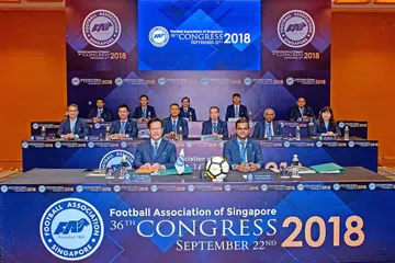 SKIM BAKAT ASING: Antara perkara yang dibincangkan semasa Kongres Tahunan Majlis FAS pada 22 September 2018 termasuk mengembalikan Skim Bakat Asing (FTS) bagi membantu membangunkan semula bola sepak Singapura.
