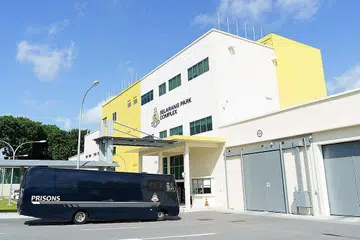 DAKAP TEKNOLOGI: Kompleks Selarang Park merupakan kemudahan pertama Perkhidmatan Penjara Singapura (SPS) untuk menggunakan teknologi pengecaman wajah. - Foto SINGAPORE PRISON SERVICE