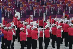 Allahyarham Muhammad Adzri Abd Adziz merupakan antara kontinjen OneChangi bagi segmen perbarisan dan upacara Perbarisan Hari Kebangsaan (NDP) 2025. 