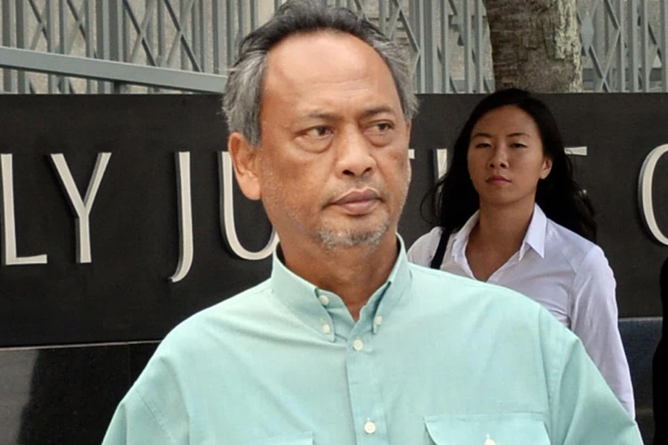 SALLEH SAM: Hadapi tuduhan bersubahat mahu menipu Lembaga Pelancongan Singapura (STB), Divisyen Penduduk dan Bakat Nasional (NPTD) dan Lembaga Totalisator Singapura. - Foto ZAINAL YAHYA