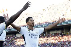 TERUS MENYERLAH: Pada usia 20 tahun, Jude Bellingham, kini seolah-olah menjaringkan gol hampir setiap minggu buat pasukan gergasi, Real Madrid.