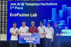 peranti AI warga emas, Jaga peranti AI, bantu warga emas sebatang kara, EcoFusion Lab, ITE