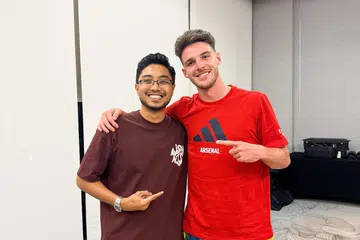 Menspire Singapore, Arsenal, Muhammad Sufiyan Shafari, Declan Rice 