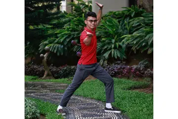 HASIF: Rasakan masa yang diluangkan bersama pasukan silat negara telah banyak mengajarnya tentang sikap disiplin. - Foto BH oleh KEVIN LIM