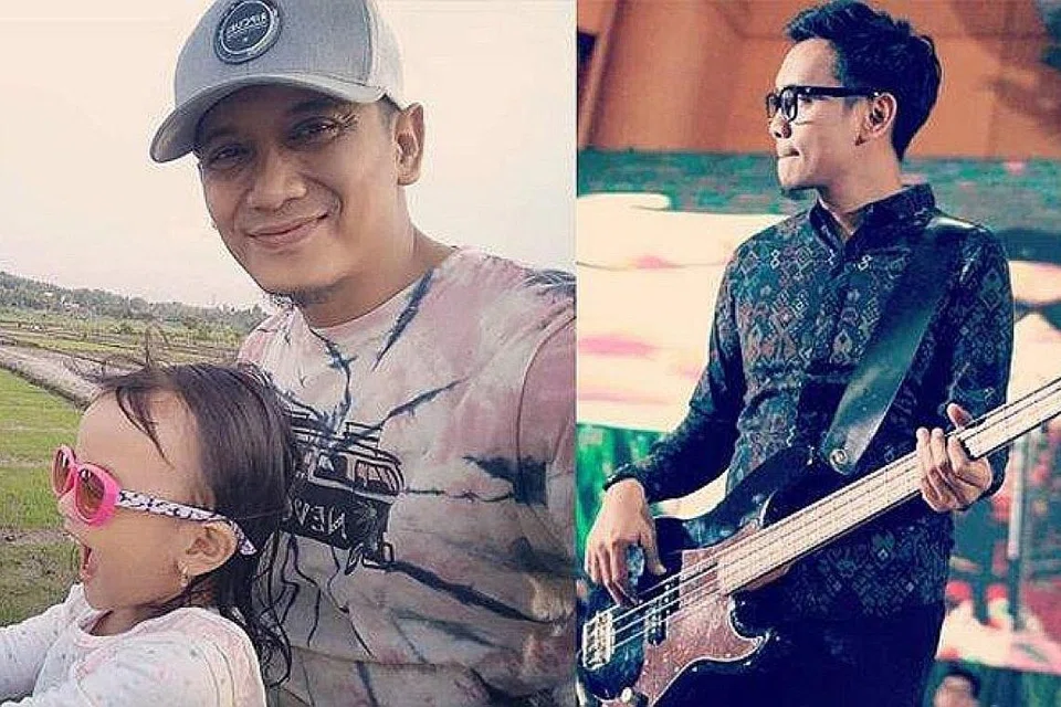 KORBAN TERBARU: Herman Sikumbang atau juga dikenali sebagai Herman Seventeen disahkan maut dalam tsunami yang melanda. Sebelum ini, seorang lagi anggota kumpulan Seventeen, Bani Seventeen (atas) turut terkorban. - Foto INSTAGRAM