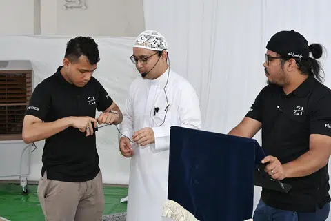 Sukarelawan ‘Qaryah 21’ secara purata berusia 21 hingga 23 tahun. 