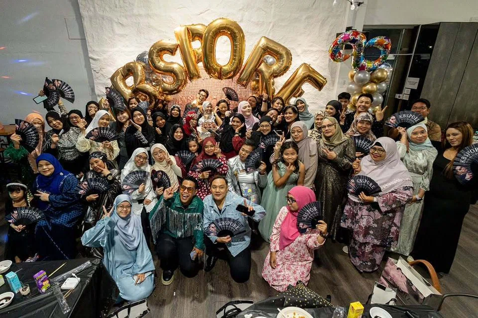 Acara perjumpaan Khai Bahar bersama peminat di Singapura pada 11 Oktober 2025 di Rangoon Road.