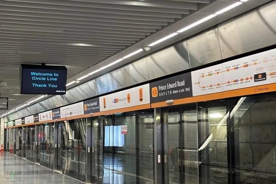 Stesen MRT Keppel, Laluan Circle, Pengangkutan Singapura