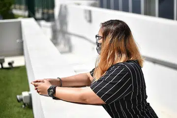 BERUSAHA UNTUK BERUBAH: Selepas satu kemalangan menimpa ayahnya semasa Siti (bukan nama sebenar) menjalani pemulihan di DRC, Siti terus berusaha untuk berubah. - Foto BH oleh ARIFFIN JAMAR