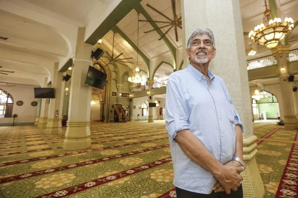 MASJID SULTAN IKON KAMPONG GLAM: Encik Mohamed Salleh mengatakan bahawa Masjid Sultan telah menjadi nadi masyarakat Melayu-Islam Singapura, terumatanya bagi penduduk di sekitar kawasan Kampong Glam sejak mula ditubuhkan pada 1824. - Foto BM oleh ZHANG XUAN
