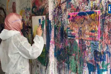 Cuba-cuba 'arena simbah cat'