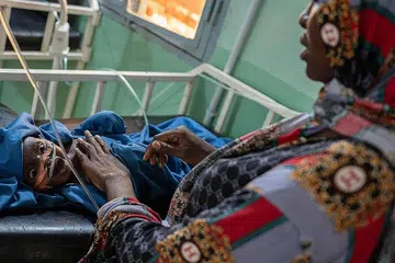 BENCANA KELAPARAN DI AFRIKA: Masalah kekurangan dunia akan menyebabkan bencana besar kelaparan di Afrika. - Foto AFP