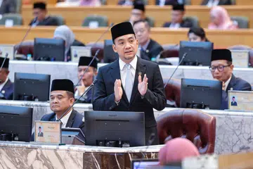 Menteri Besar Johor, Datuk Onn Hafiz Ghazi.