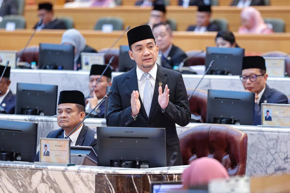 Menteri Besar Johor, Datuk Onn Hafiz Ghazi.