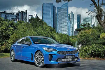 STINGER: Diperkenal untuk membuktikan kemampuan Kia bersaing dalam segmen kereta eksekutif kecil bersaing model buatan Jerman.