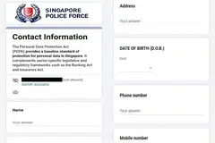 PENIPUAN: Polis kelmarin berkata mereka tidak meminta orang ramai untuk memberikan maklumat mengenai penipuan atau membuat laporan melalui borang Google. - Foto SPF