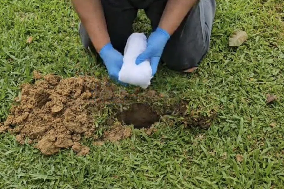 KHIDMAT DIPERCAYAI: Pengasas bersama Fulfilling Sunnah, Encik Mohammed Mohamed Yusoof dan Cik Jamilah Mohamed, akan merakam keseluruhan proses menanam uri. Ini memberikan ketenangan dan kejaminan kepada pelanggan mereka.