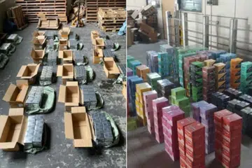 Hampir 10,000 rokok elektronik (vape) telah dirampas pada 28 Februari dan 1 Mac, dan tiga lelaki sedang membantu dalam siasatan.