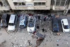 palestin, bandar gaza, serangan israel