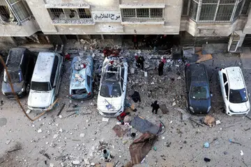 palestin, bandar gaza, serangan israel