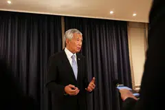 POSITIF COVID-19: Encik Lee berkata beliau berasa sihat dan doktornya menasihatkannya supaya mengasingkan diri sehingga ujian ART menunjukkan hasil negatif. 