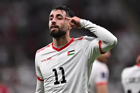 Penyerang Palestin, Oday Dabbagh, meraikan jaringan untuk meletakkan Palestin di hadapan dalam perlawanan peringkat 16 terakhir Piala Asia menentang Qatar. Namun, jaringannya tidak mencukupi dan akhirnya Palestin tewas 2-1 dan disingkirkan oleh Qatar