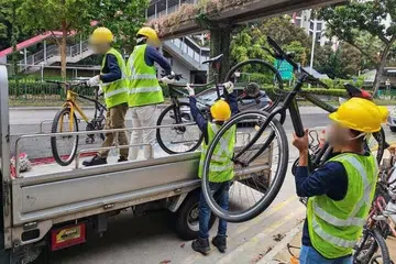 Penguasa Pengangkutan Darat (LTA) berkata pihaknya sedang meningkatkan pemeriksaan atas basikal yang diletak secara sembarangan dan basikal terbiar di sekitar lokasi pengangkutan utama.