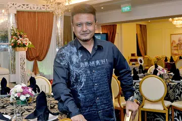 TERUS BANGKIT: AB Shaik kini mahu kembali memberi tumpuan kepada bidang mengacarakan majlis perkahwinan, keramaian dan korporat serta khidmat perancangan perkahwinan. - Foto fail