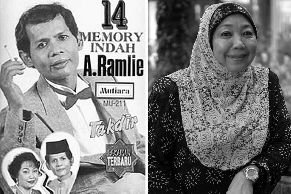 A. Ramlie & Maria Bachok.