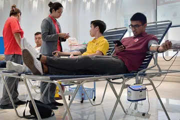 Masjid, gereja, kuil dan persatuan suku kaum anjur acara derma darah