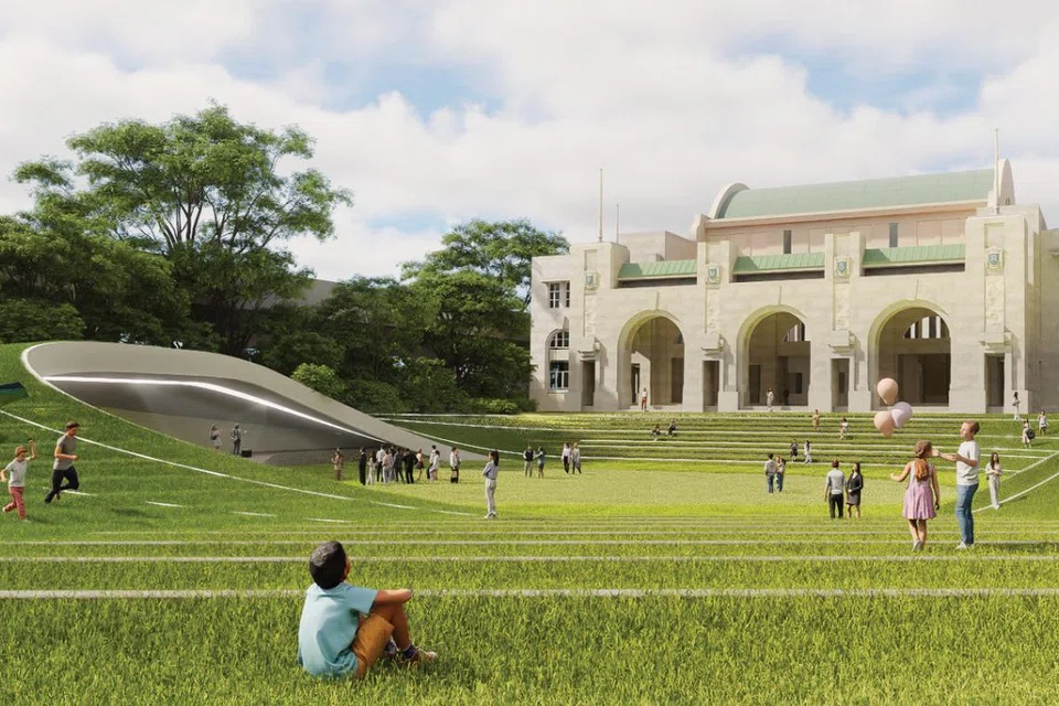 PTW Architects dari Amerika Syarikat menangi tempat kedua dengan desain reka bentuk berjudul ‘0KM Hub’. Ia lambangkan gabungan antara persekitaran bandar dengan semula jadi. Halaman hijau sebagai pentas sediakan pintu masuk dramatik ke stesen kereta api, yang akan menjadi tapak bagi pelbagai ruang masyarakat.