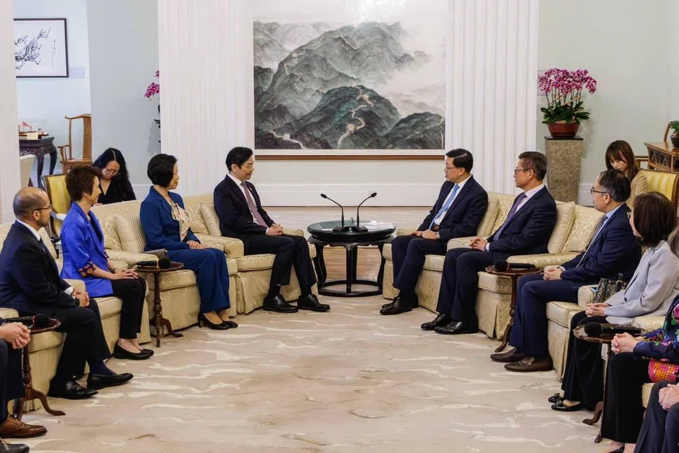 Singapore, Hong Kong, Lawrence Wong, John Lee, HKSAR, bilateral relationship