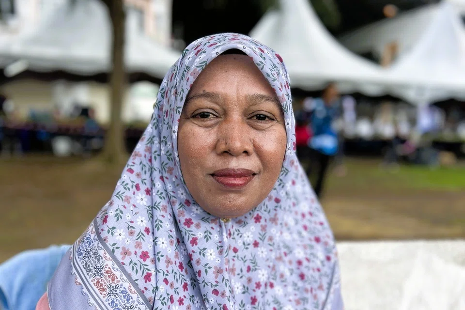 Cik Mariam Anecio mula memegang joran hanya pada 2023 setelah mengikuti suaminya ke beberapa lokasi memancing.