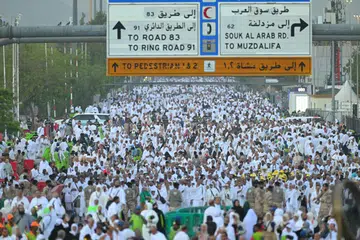 Kementerian Haji dan Umrah Arab Saudi mengumumkan kejayaan melaksanakan pelan penghantaran jemaah haji ke Arafah, yang bermula pada waktu subuh 9 Zulhijjah.
