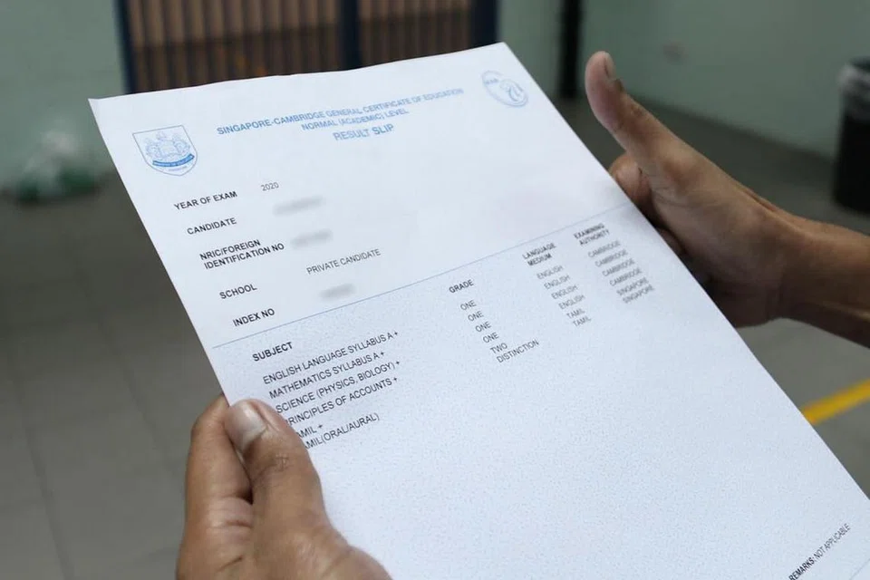 KEPUTUSAN MEMBANGGAKAN: Keputusan GCE 'N' seorang pelajar banduan yang menunjukkan empat gred satu, iaitu gred tertinggi, satu gred dua dan satu gred cemerlang. - Foto FACEBOOK/ASSOC PROF MUHAMMAD FAISHAL IBRAHIM