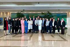 LAWAT CHINA: Satu rombongan seramai 24 anggota daripada Sayap Wanita (WW) Parti Tindakan Rakyat (PAP) dan PAP Muda (YP) telah berangkat ke Beijing, China, bagi satu lawatan pembelajaran selama empat hari.