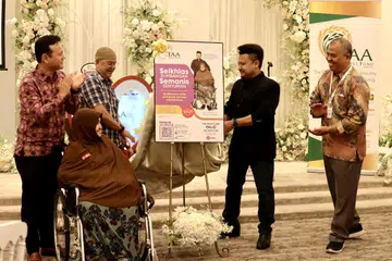 TAA melancarkan Kempen Dana Amal TAA-Ramadan 2025, di Grand Dahlia@Joo Chiat Complex pada 21 Februari. Turut hadir ialah Menteri Negara Kanan (Pertahanan merangkap Tenaga Manusia), Encik Zaqy Mohamad (paling kiri), dan personaliti radio  A B Shaik Banafe yang dinamakan sebagai Rakan TAA.