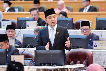 Menteri Besar Johor, Datuk Onn Hafiz Ghazi.