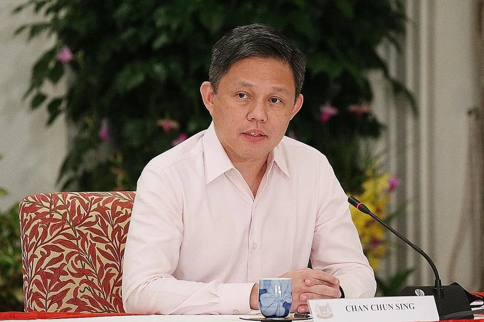 Menteri Pendidikan Chan Chun Sing.