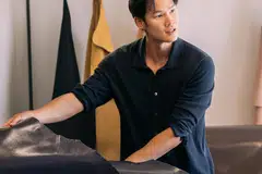 Encik Nicholas Tan membuka jenama Aupen di Singapura pada November 2022.