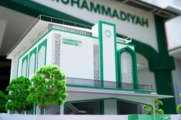Pusat Persatuan Muhammadiyah yang sedang dinaik taraf bakal siap awal tahun 2025.