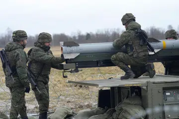 SISTEM PERTAHANAN UDARA: Amerika Syarikat meluluskan penjualan sistem pertahanan udara Nasams bernilai $385 juta bagi meningkatkan keupayaan pertahanan udara Ukraine menentang serangan udara Russia.