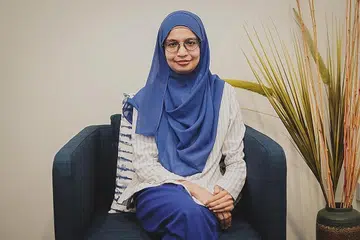 ANAK BOLEH SESUAIKAN DIRI DENGAN PERCERAIAN: Cik Mumtaz berkata kanak-kanak boleh menyesuaikan diri dengan perceraian ibu bapa apabila wujud faktor perlindungan dan ekosistem sokongan sosial yang positif.- Foto BM oleh NUR DIYANA TAHA.