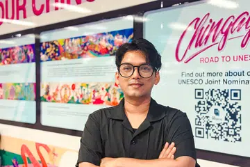 Chingay, mural, Road to Unesco